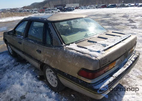 1990 Ford Tempo Gl z USA, uszkodzony, nr VIN 1FAPP36X6LK231774